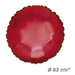 Globos Redondo Rojo de Helio 82 cm