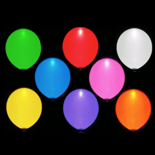 Gama de colores de globos LED