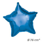 Globos Estrella Azul de Helio 76 cm