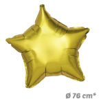 Globos Estrella Dorado de Helio 76 cm